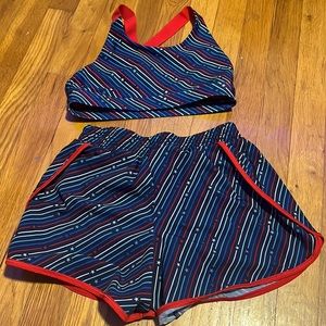Cute active ware set for 4 of July!!💙❤️🤍